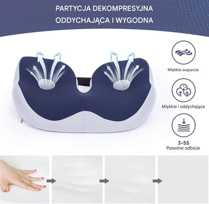 👉 Poduszka do siedzenia z pianki memory — ergonomiczna poduszka zapewniająca codzienny komfort