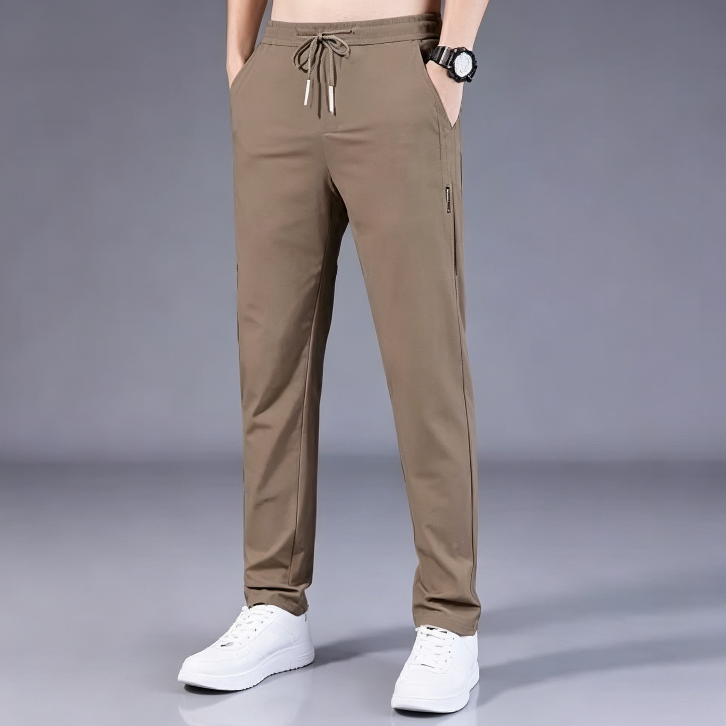 Lekkie letnie spodnie dla mężczyzn 40+ – wygodne jak dresy, eleganckie jak spodnie