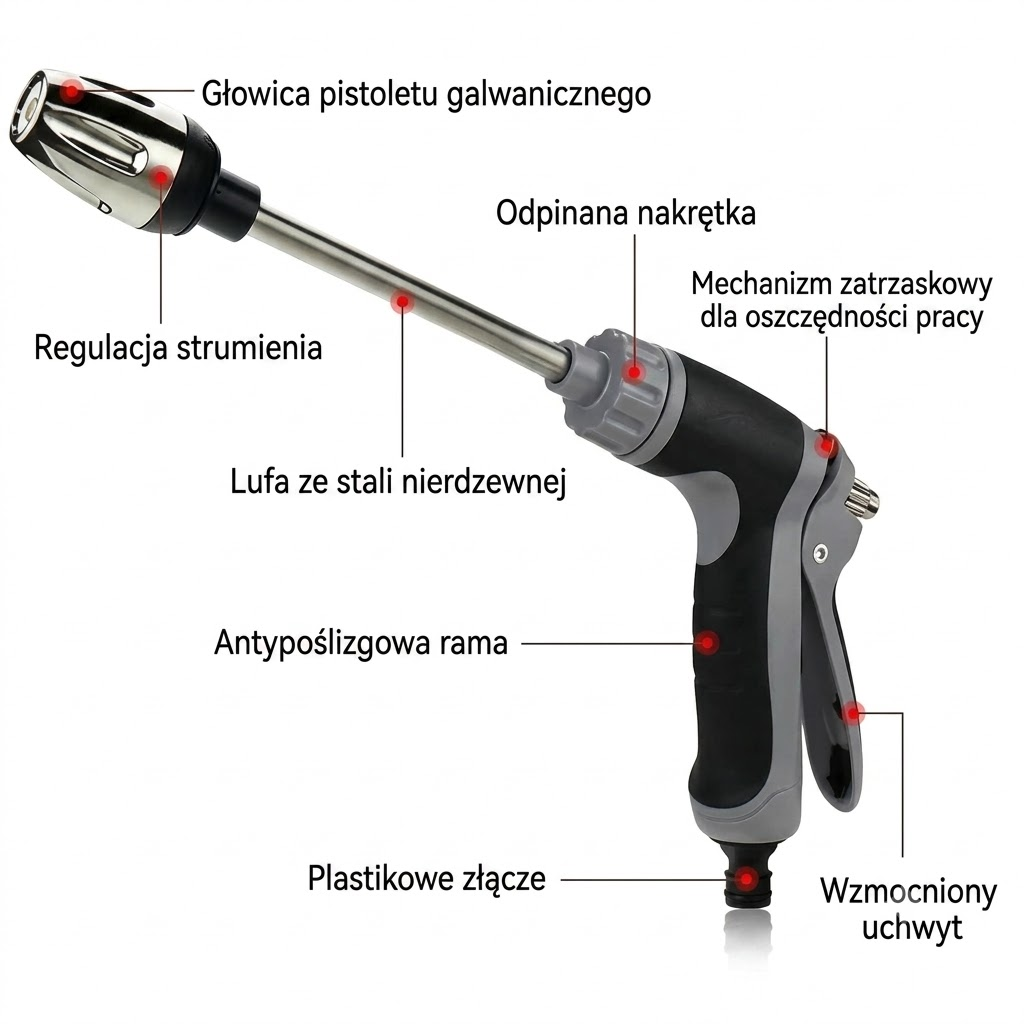 Wydajna myjka ciśnieniowa – idealny pomocnik do czyszczenia domu, samochodu i ogrodu, szybko usuwa wieloletni brud.