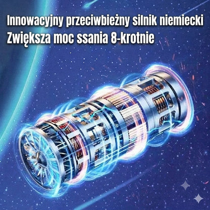 ⚡ Bezprzewodowy ręczny odkurzacz o dużej mocy ssania – idealny pomocnik do domu i samochodu