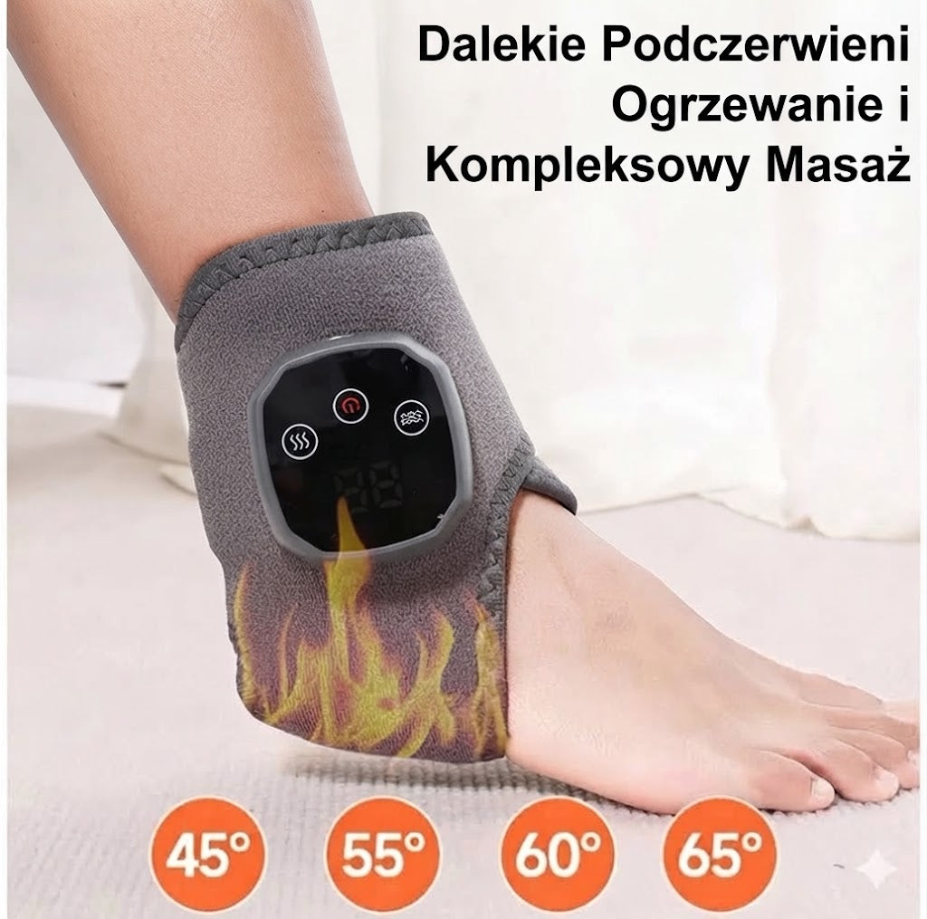 Podgrzewana orteza do masażu kostki – ulga, komfort i wsparcie każdego dnia