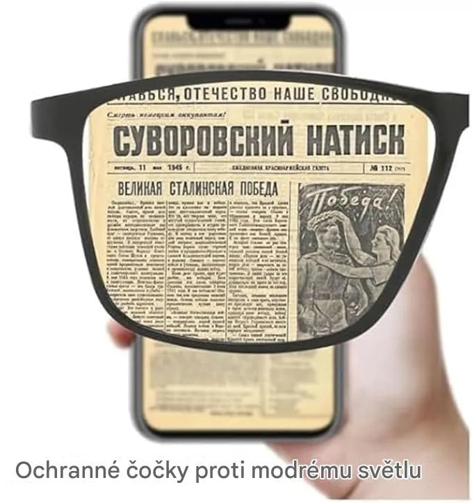 Pomaga seniorom widzieć wyraźniej — inteligentne okulary z zoomem i automatycznym ustawianiem ostrości zapewniają wyraźny obraz z bliska i z daleka.