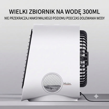 Mini przenośny klimatyzator | Bez wiercenia | Niskie zużycie energii | Cicha praca