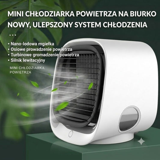 Mini przenośny klimatyzator | Bez wiercenia | Niskie zużycie energii | Cicha praca