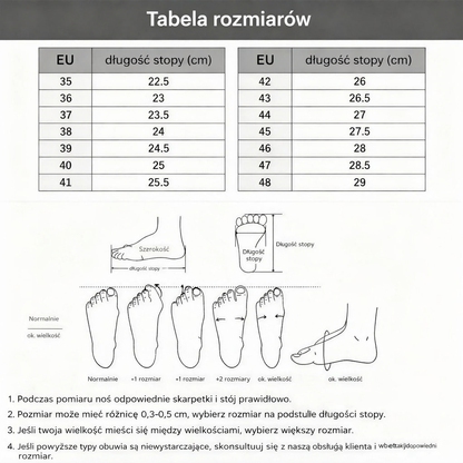 🎉 Dzisiejsza oferta specjalna: 50% zniżki! Nie przegap okazji! ⏰ Ergonomiczne ortopedyczne buty zimowe unisex, które pomagają złagodzić ból stóp, kolan i pleców.