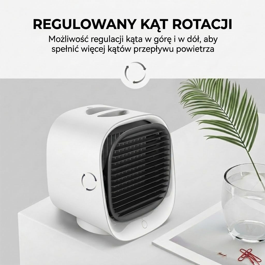 Mini przenośny klimatyzator | Bez wiercenia | Niskie zużycie energii | Cicha praca
