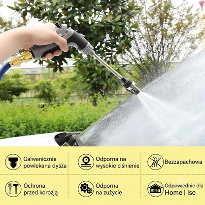 Wydajna myjka ciśnieniowa – idealny pomocnik do czyszczenia domu, samochodu i ogrodu, szybko usuwa wieloletni brud.